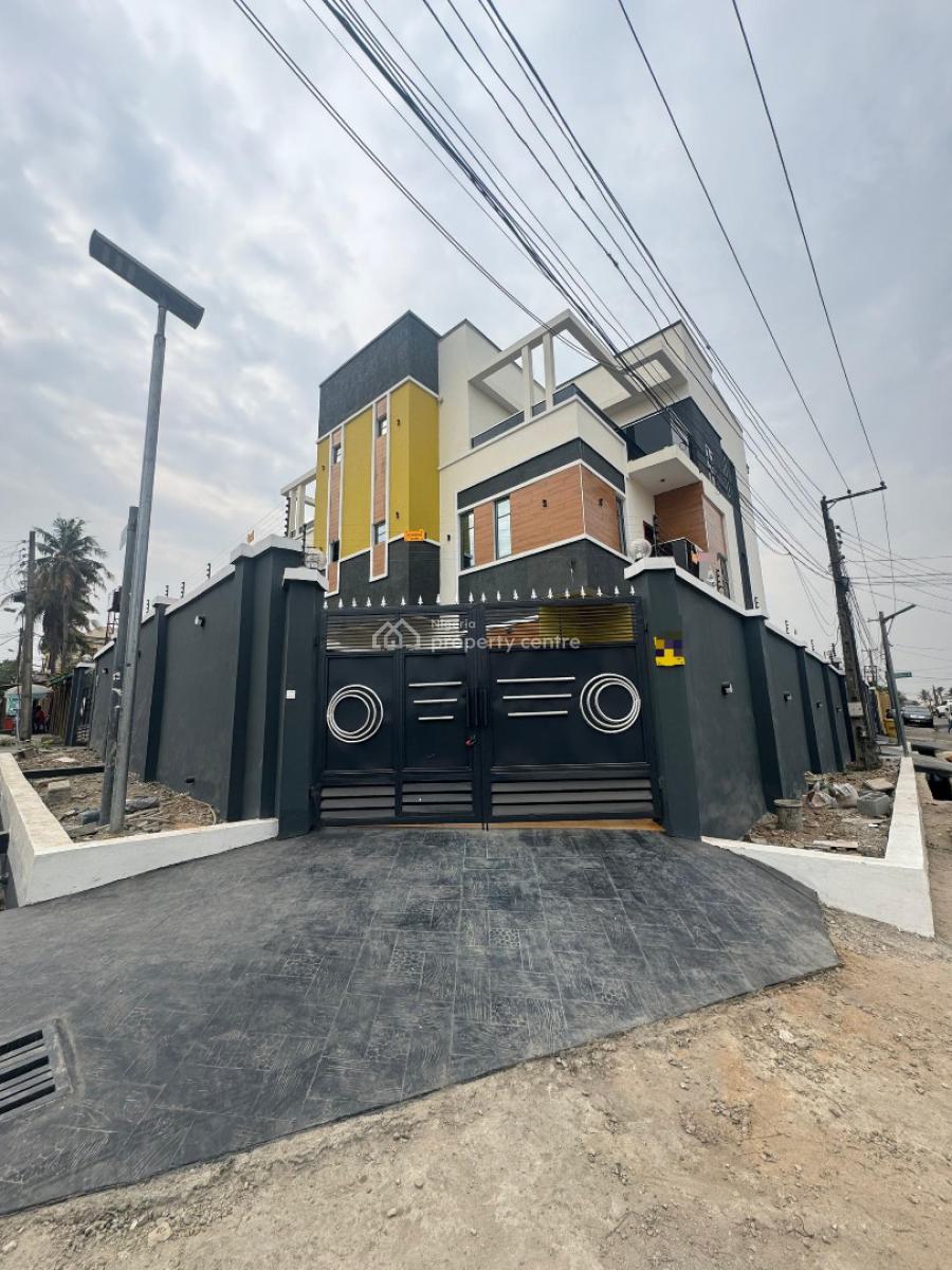 Newly Built 4 Bedroom Semi Set Duplex with Bq, Adeniyi Jones, Ikeja, Lagos, Semi-detached Duplex for Sale