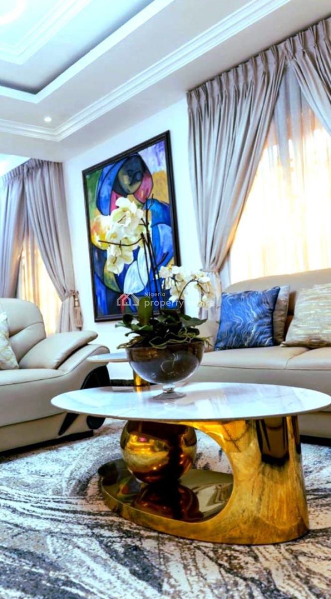 Standalone Luxury 5 Bed Duplex with Backyard Garden, Nike Art Gallary Ikate, Lekki, Lagos, Detached Duplex Short Let
