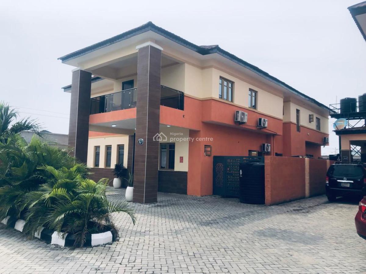 Standalone Luxury 5 Bed Duplex with Backyard Garden, Nike Art Gallary Ikate, Lekki, Lagos, Detached Duplex Short Let