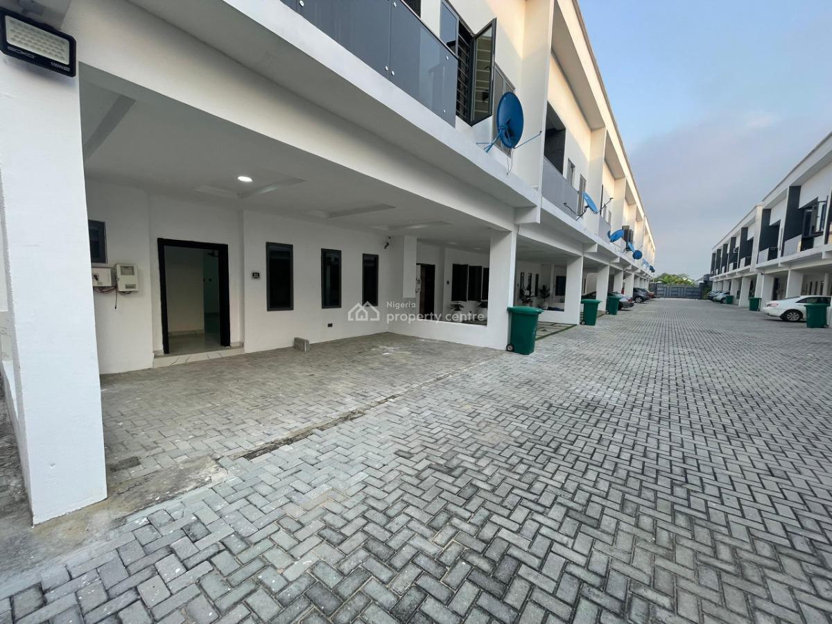 4 Bedroom Terrace Houses, Empire Terrace Estate, Mobile Road, Ajah, Lagos, Terraced Duplex for Rent