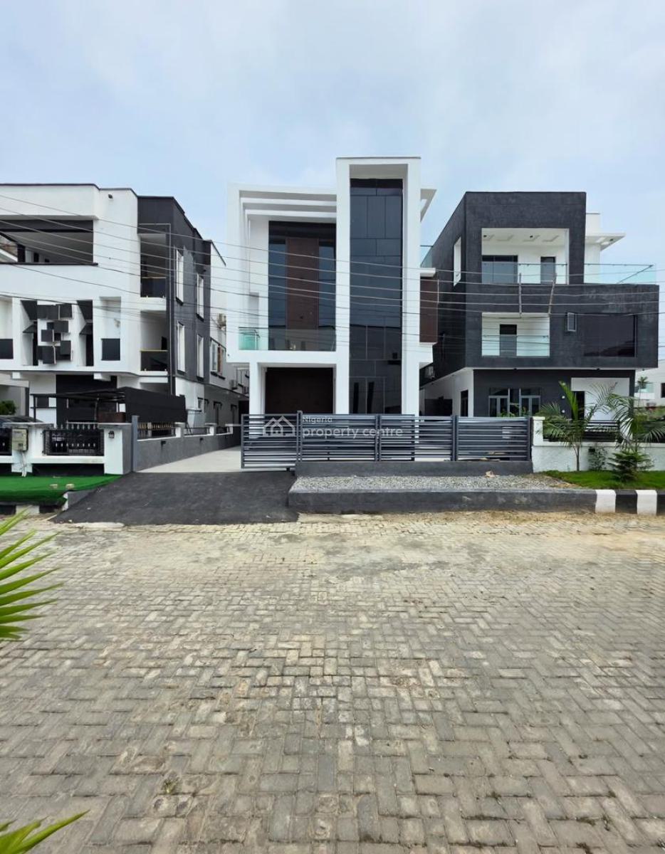 Beautiful 5 Bedroom Detached Home + Bq, Rooftop Terrace &  Pool, Orchid, 2nd Toll Gate, Lekki, Lagos, Detached Duplex for Sale