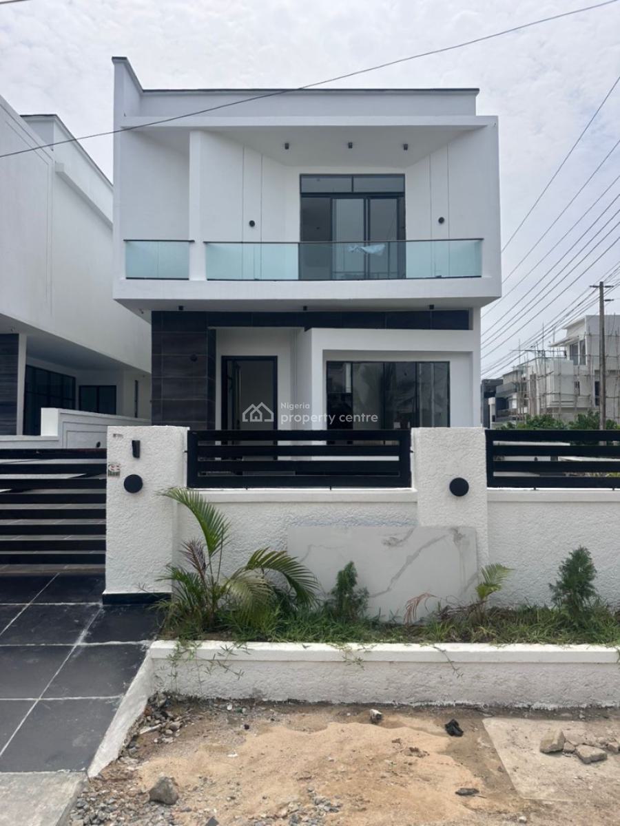 Stunning 5bedroom Fully Detached with Pool, Cinema, Gym, & Bq, Ikota, Lekki, Lagos, Detached Duplex for Sale