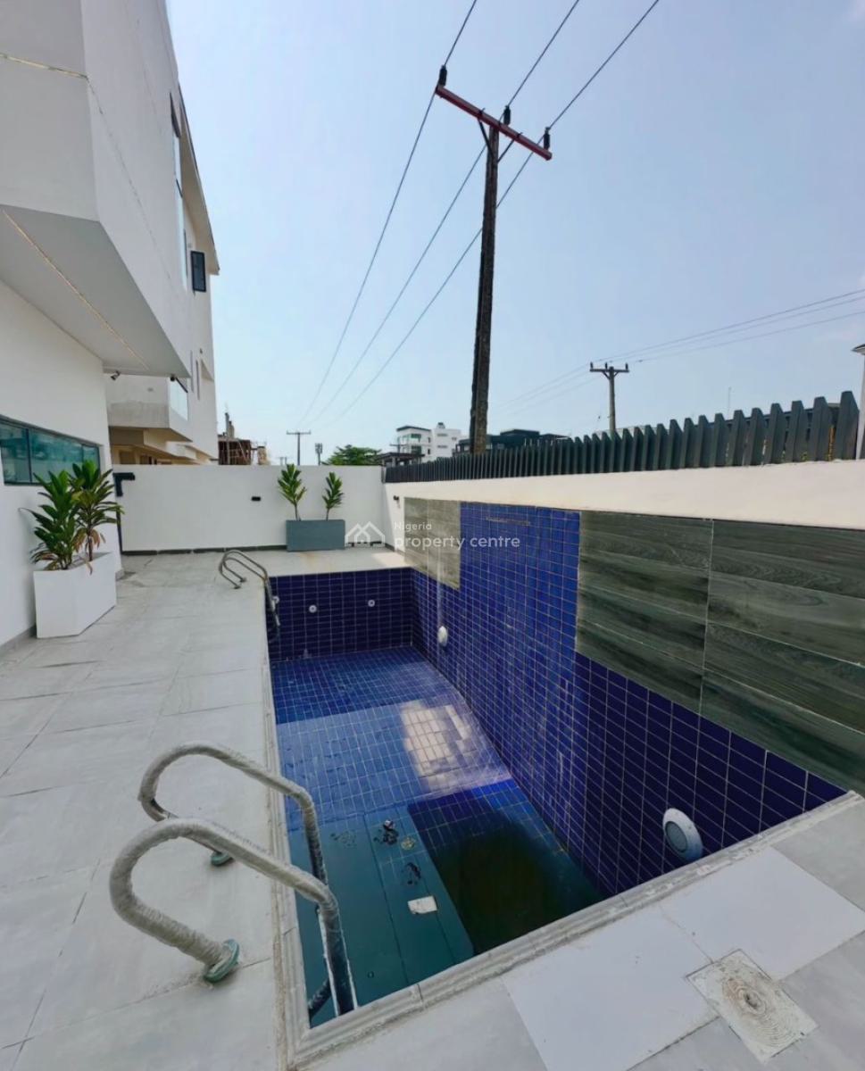 Alluringly Finished 5 Bedroom Detached Home with Bq, Cinema & Pool, Lekki Phase 1, Lekki, Lagos, Detached Duplex for Sale