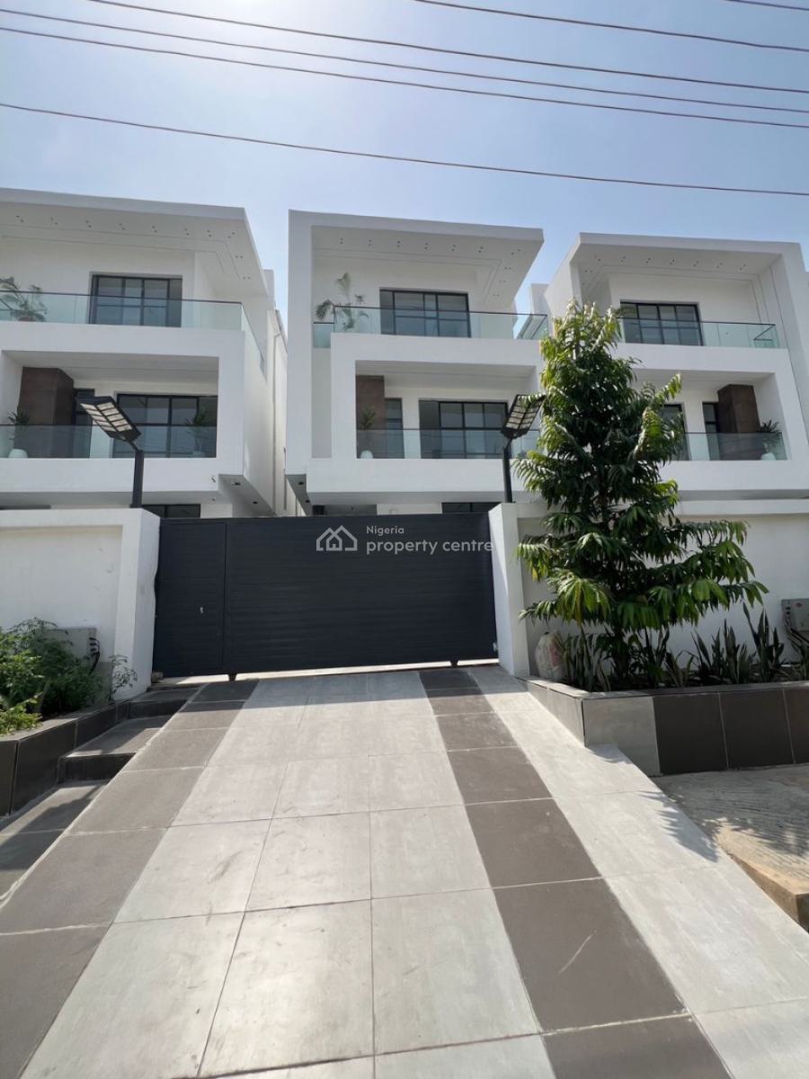 Alluringly Finished 5 Bedroom Detached Home with Bq, Cinema & Pool, Lekki Phase 1, Lekki, Lagos, Detached Duplex for Sale
