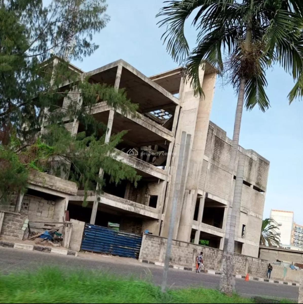 Uncompleted Open Plan Space 3 Storey Building (all Commercial Use), Ozumba Mbadiwe, Victoria Island (vi), Lagos, Commercial Property for Rent