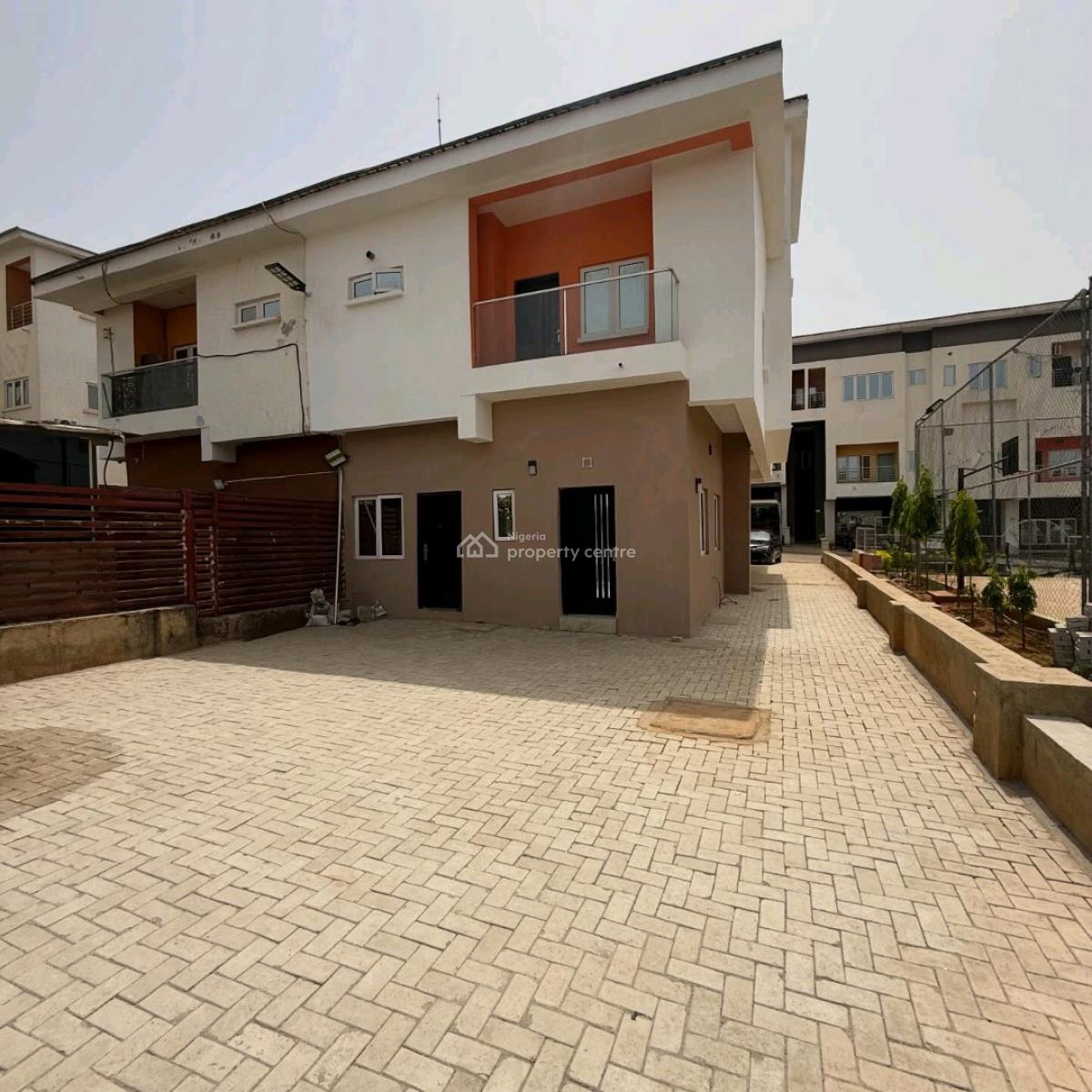 Brand New  4 Bedroom Semi Detached Duplex 1 Room Bq  Location:, Katampe, Abuja, House for Sale