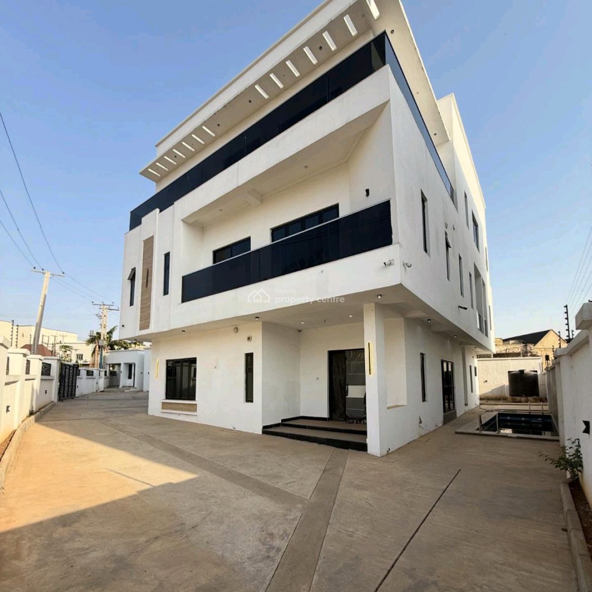 7 Bedroom Detached Duplex 2 Rooms Bq, Asokoro District, Abuja, House for Sale