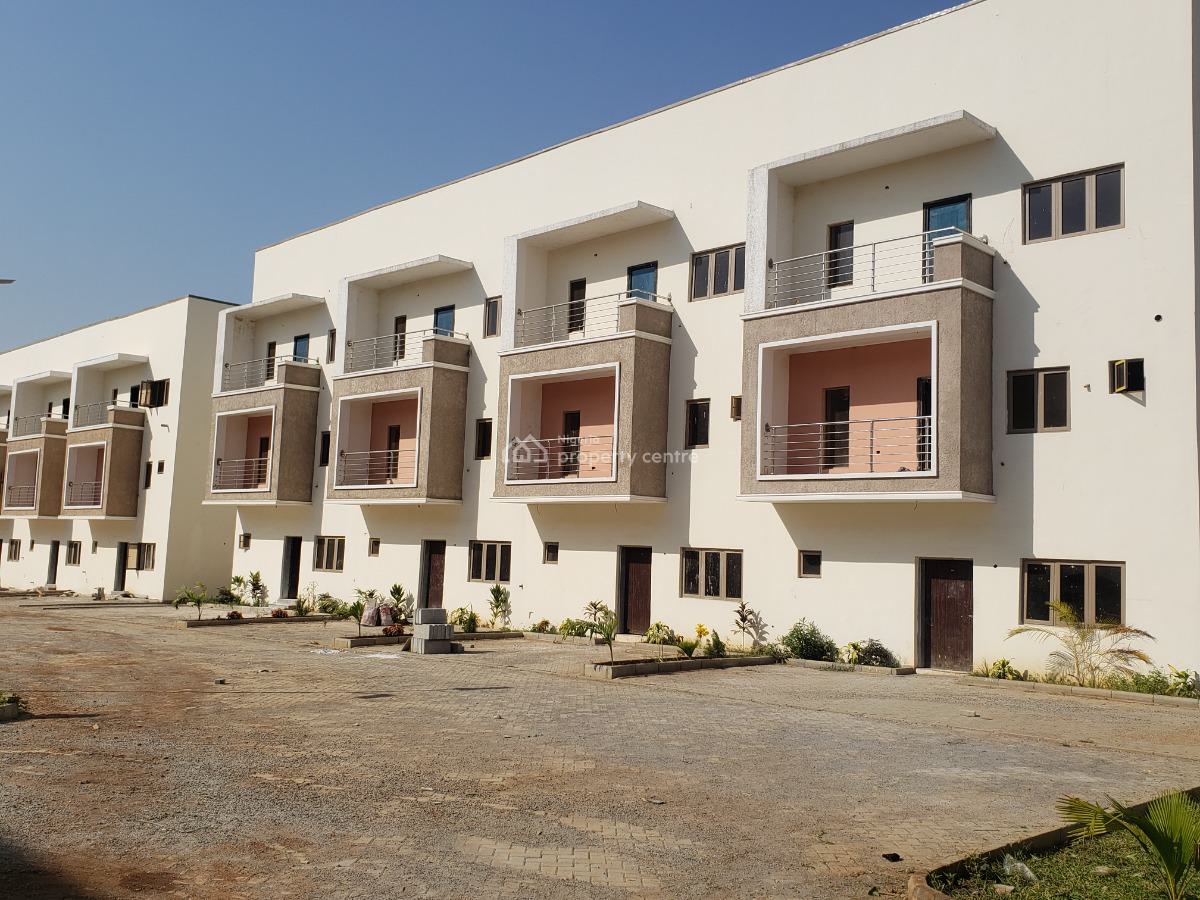 Brand-new 4bedroom Duplex with Bq, By Nicon Junction, Katampe, Abuja, Terraced Duplex for Sale