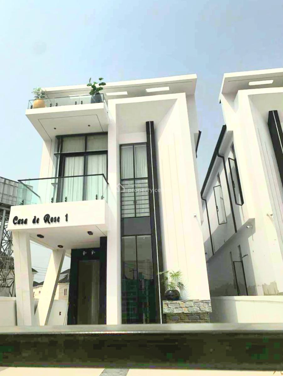 Smart Home! a Modern 5 Bedroom Fully Detached Duplex, Ikota, Lekki, Lagos, Flat / Apartment for Sale