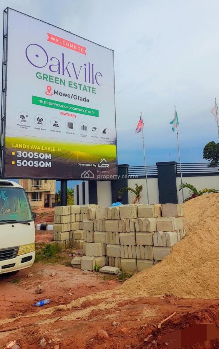 C of O Land in Mowe-ofada  Near Sagamu Interchange, Ogun State, Mowe-ofada Near Sagamu Interchange, Obafemi Owode, Ogun, Residential Land for Sale