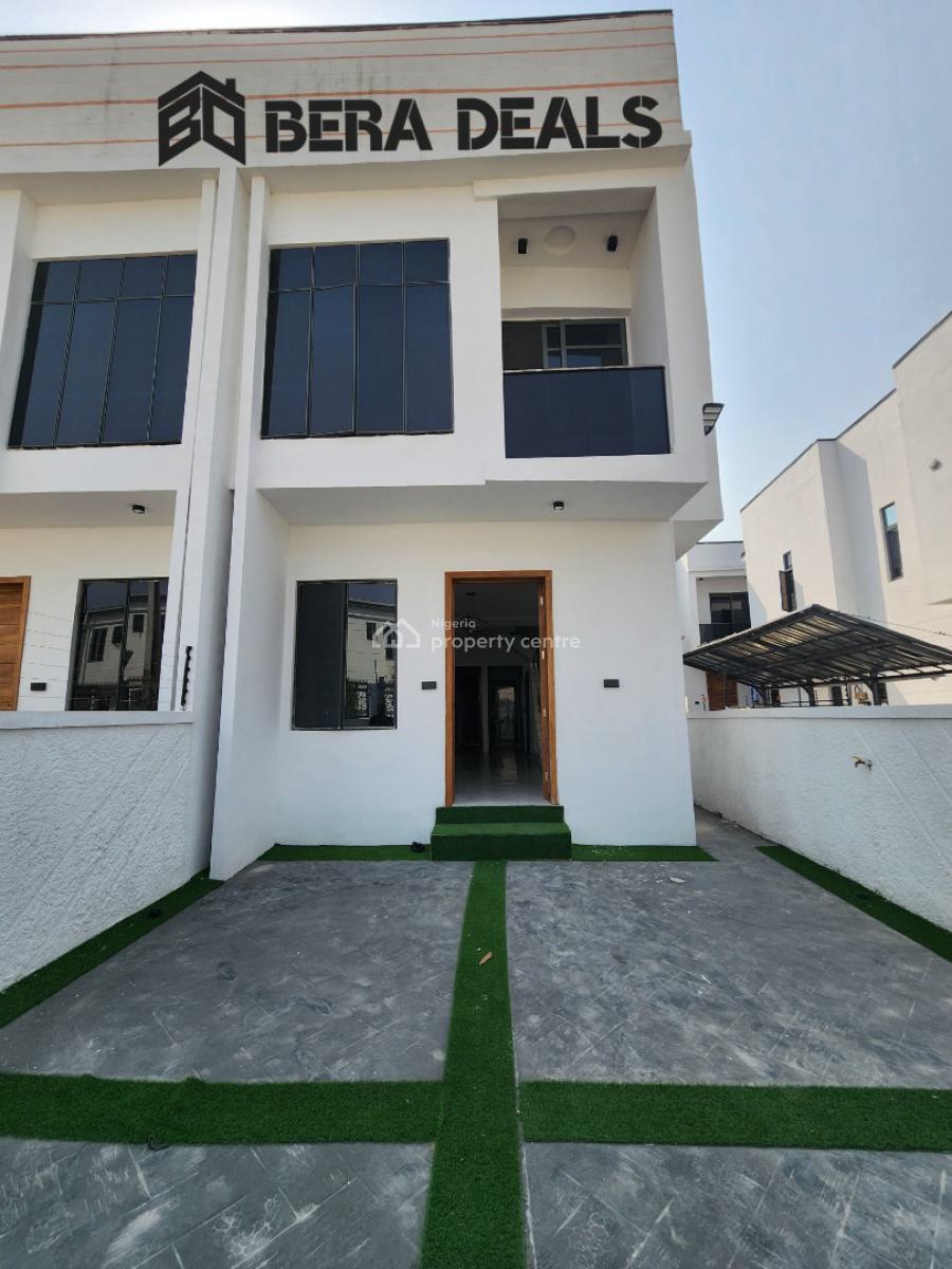 Newly Built Three(3) Bedroom Semi-detached Houses, Ikota, Lekki, Lagos, Semi-detached Duplex for Sale
