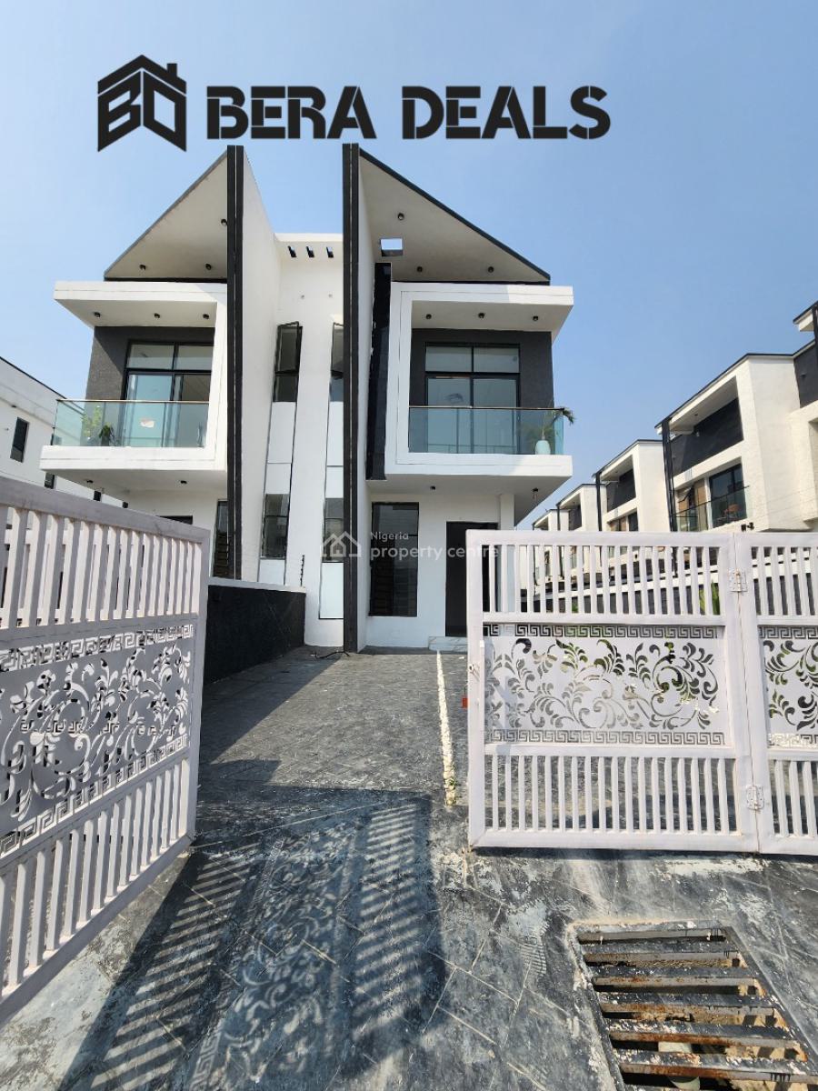 Newly Built Four (4) Bedroom Semi-detached Houses, Ikota, Lekki, Lagos, Semi-detached Duplex for Sale