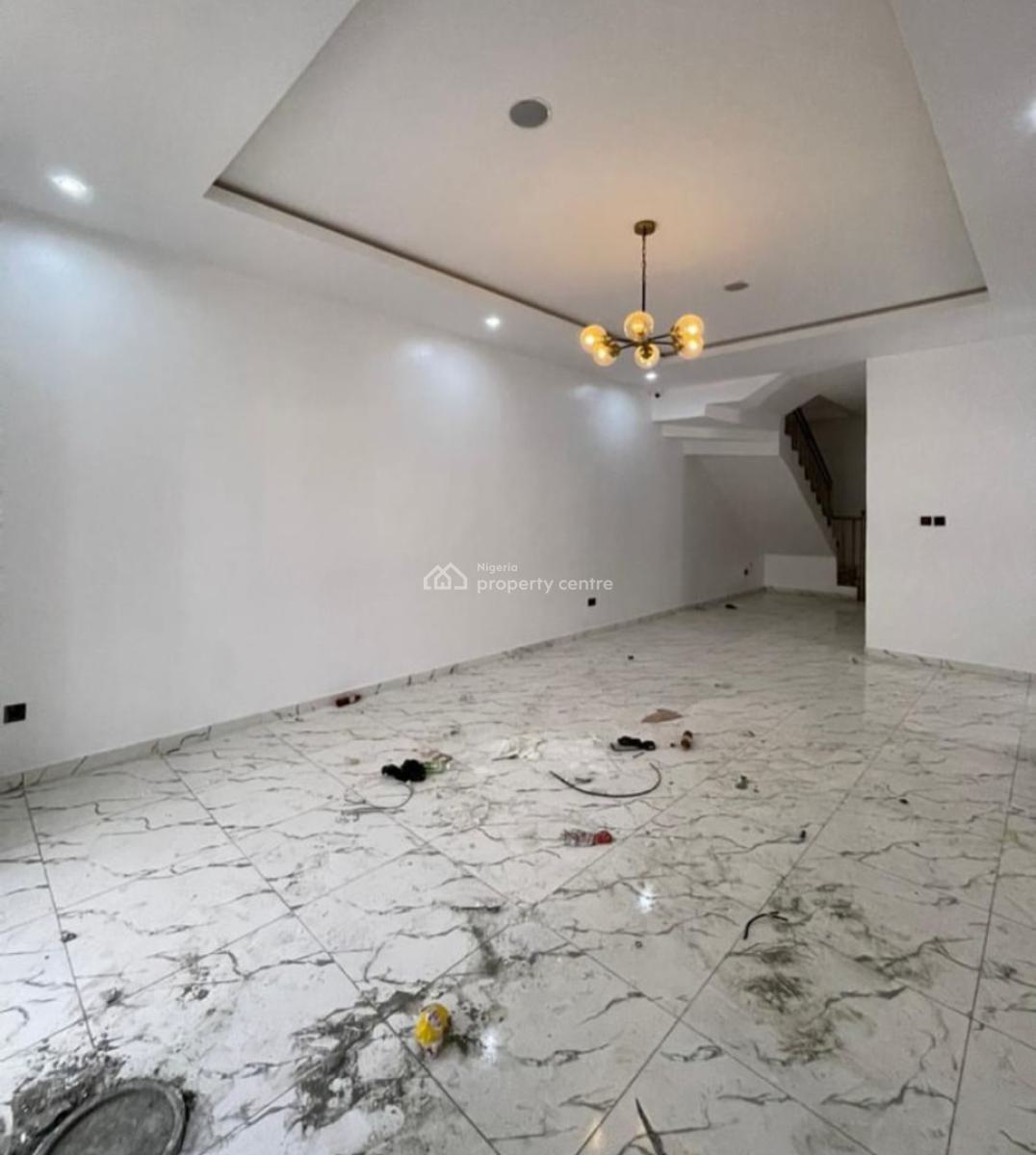 Sharp 4bedroom Duplex with Bq, Secured Estate, Osapa, Lekki, Lagos, Semi-detached Duplex for Rent