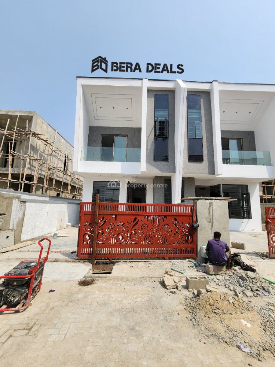 Newly Built 4 Bedroom Semi-detached Houses, Ikota, Lekki, Lagos, Semi-detached Duplex for Sale
