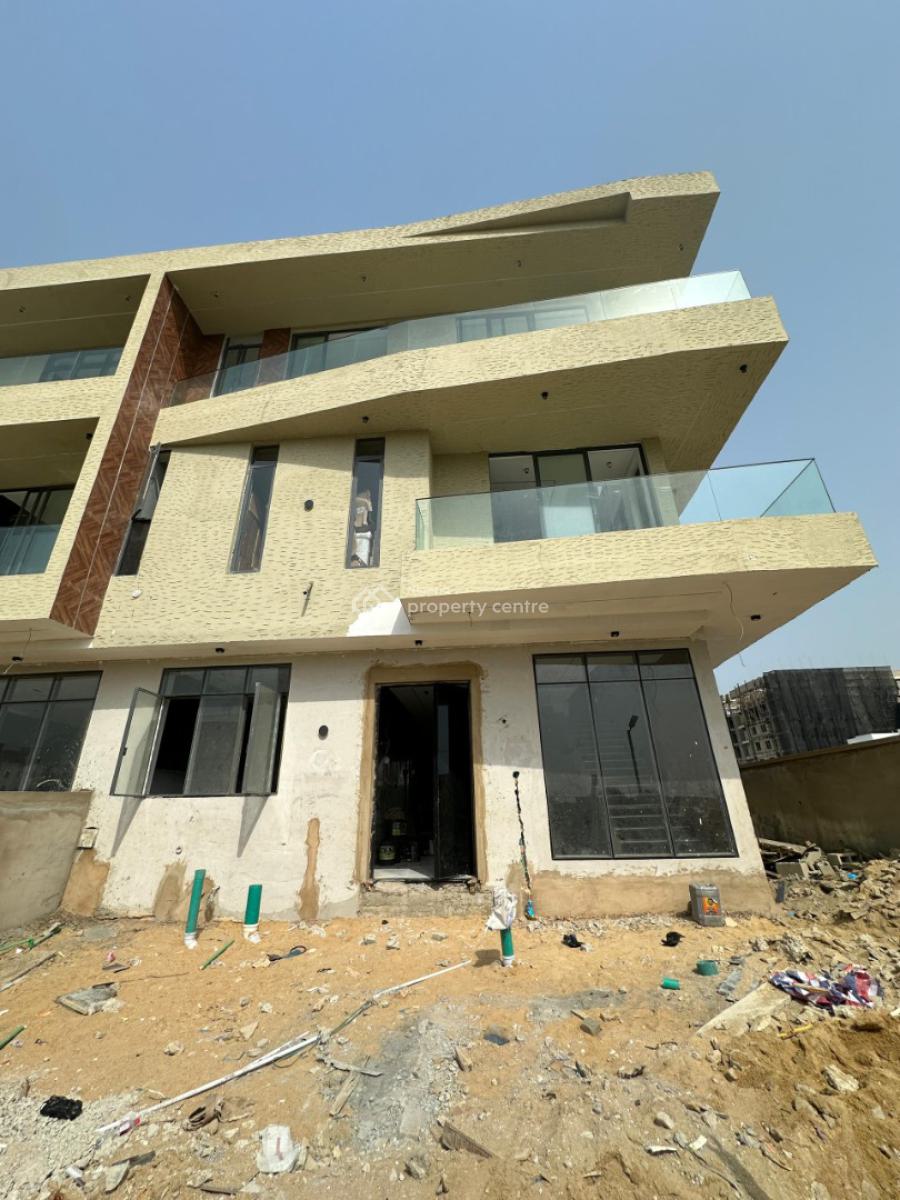 Exquisitely Finished 5 Bedroom Semi-detached House with a Room Bq, Lekki Phase 1, Lekki, Lagos, Semi-detached Duplex for Sale