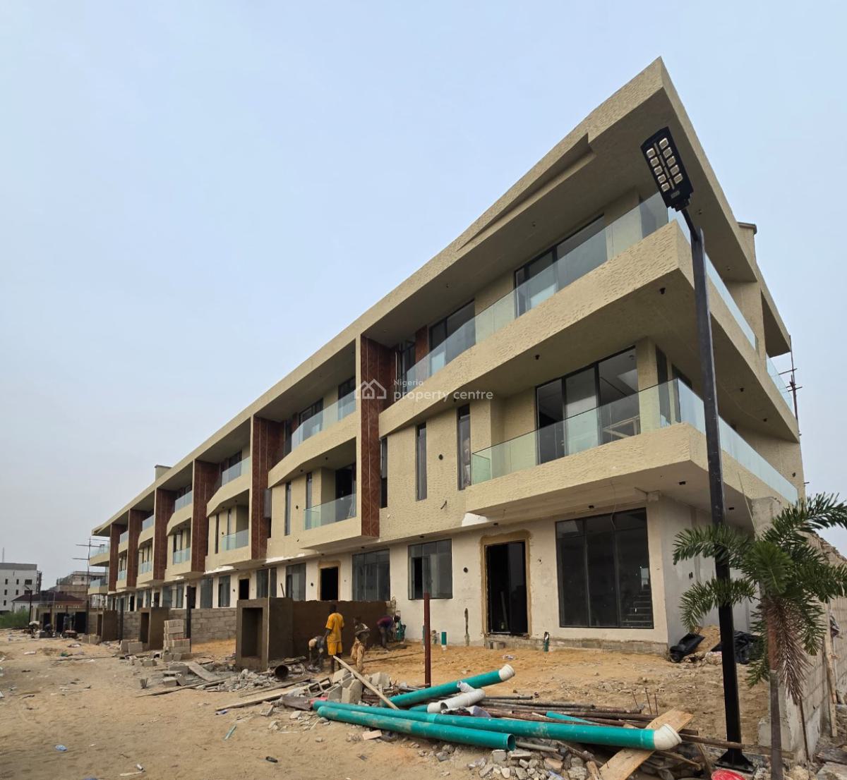 Exquisitely Finished 5 Bedroom Semi-detached House with a Room Bq, Lekki Phase 1, Lekki, Lagos, Semi-detached Duplex for Sale