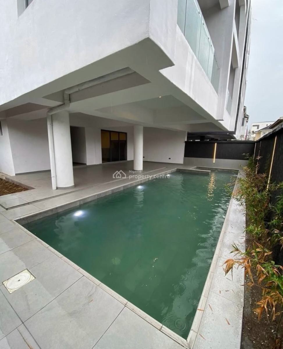 Serviced with 24/7 Power Suppy 2 Bedroom En-suite Maisonette with an O, Lekki Phase 1, Lekki, Lagos, House for Rent