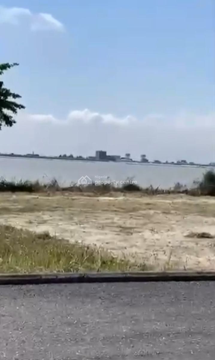 Lovely Positioned 1934sqm Water Front/view, Pinnock Beach Estate, Osapa, Lekki, Lagos, Residential Land for Sale