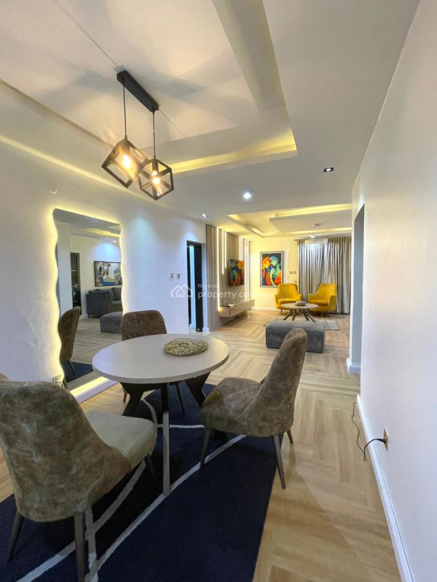 Luxury 3-bedroom Apartment with Wifi and Fitted Kitchen, Secured Environment, Smart Tvs , 24/7 Power Supply and Lots More, Allen, Ikeja, Lagos, Flat / Apartment Short Let
