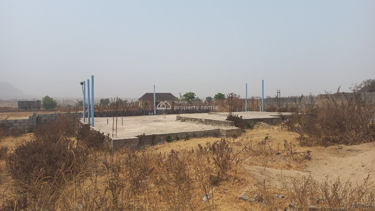 Dpc on 550sqm Land to Build 5 Bedroom Duplex, Lugbe District, Abuja, Detached Duplex for Sale