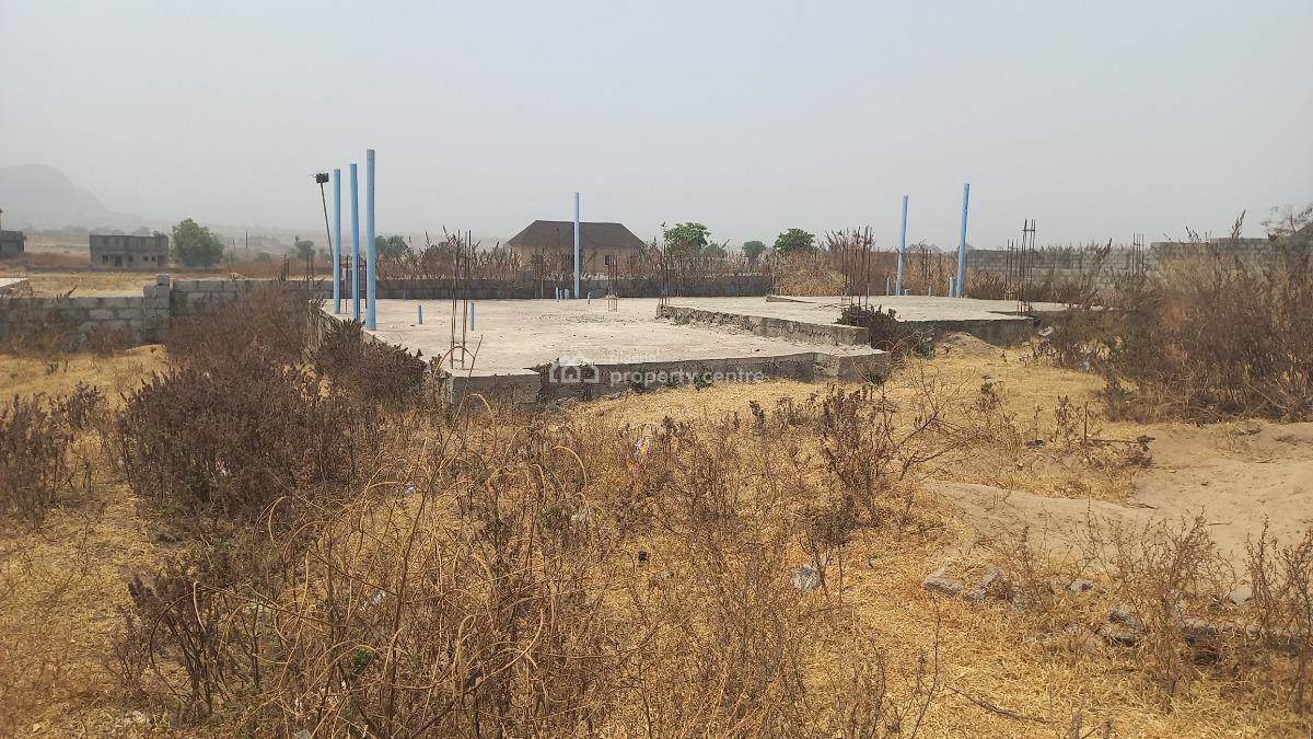 Dpc on 550sqm Land to Build 5 Bedroom Duplex, Lugbe District, Abuja, Detached Duplex for Sale