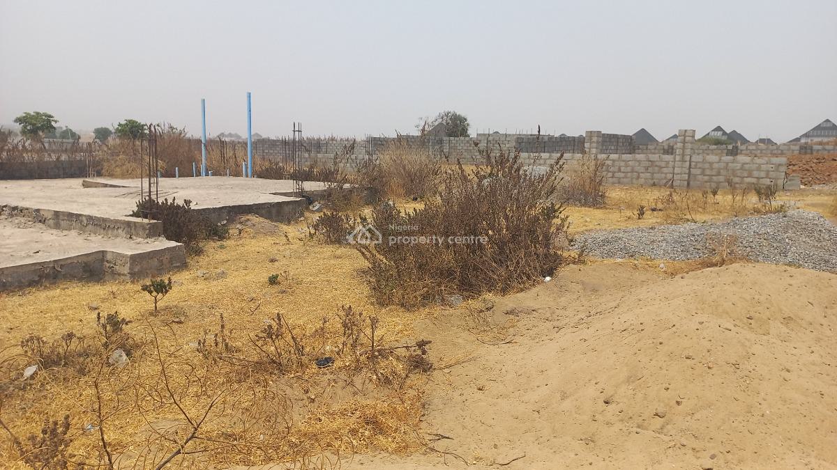 Dpc on 550sqm Land to Build 5 Bedroom Duplex, Lugbe District, Abuja, Detached Duplex for Sale