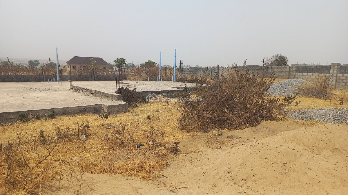 Dpc on 550sqm Land to Build 5 Bedroom Duplex, Lugbe District, Abuja, Detached Duplex for Sale