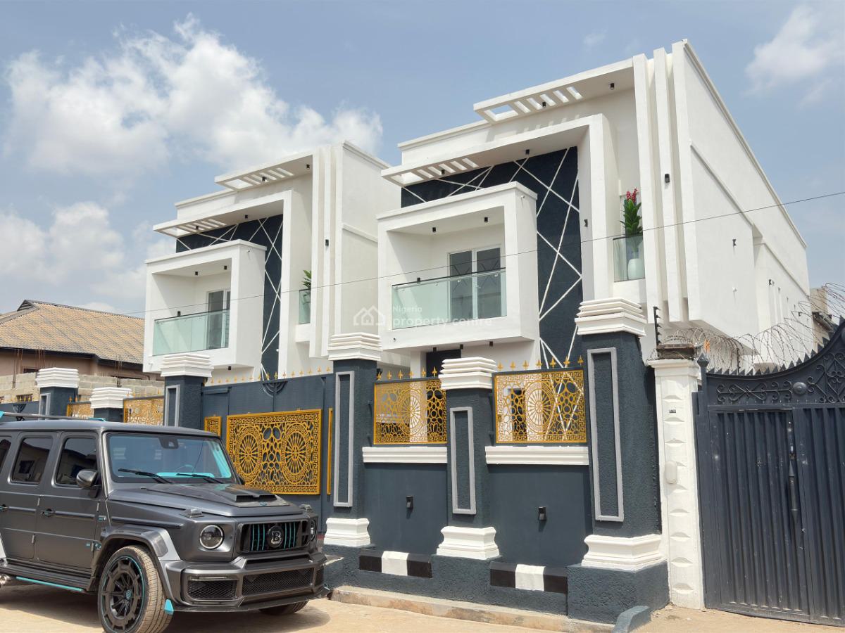 Luxurious & Astonishing Fully Detached 5bedroom Duplex 2bq in a Coded, Amazing Grace Estate, New Oko-oba, Agege, Lagos, Detached Duplex for Sale