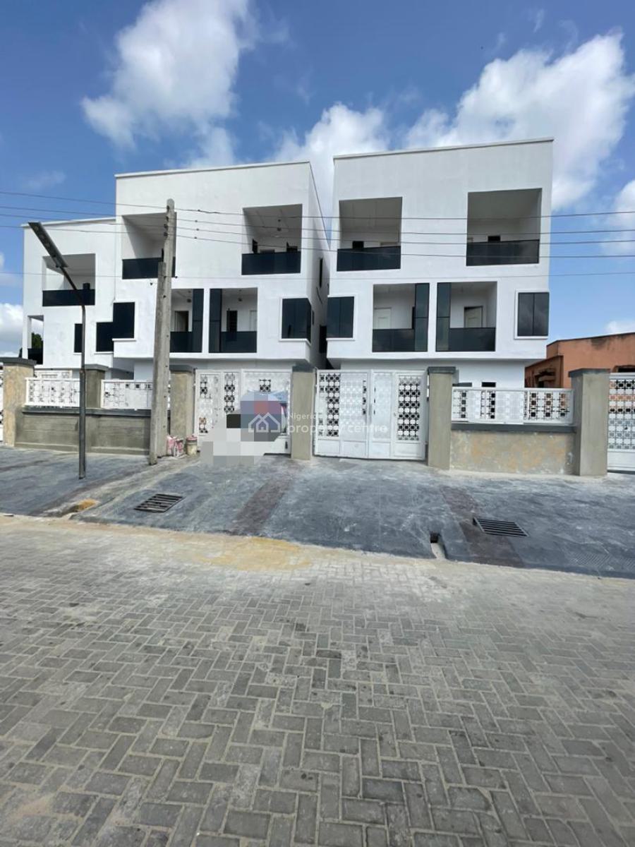 Contemporary 5-bedroom Semi Detached Duplexes on Two Floors., Amuwo Odofin, Lagos, House for Sale