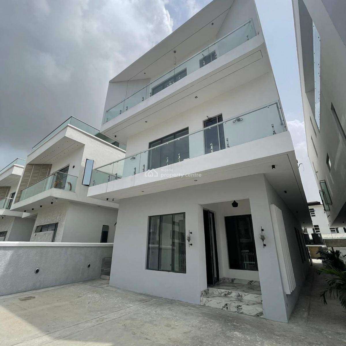Contemporary 5 Bedroom Fully Detached Duplex with Bq, Swimming Pool, Contemporary 5 Bedroom Fully Detached Duplex with Bq, Swimming Pool, Osapa, Lekki, Lagos, Detached Duplex for Sale