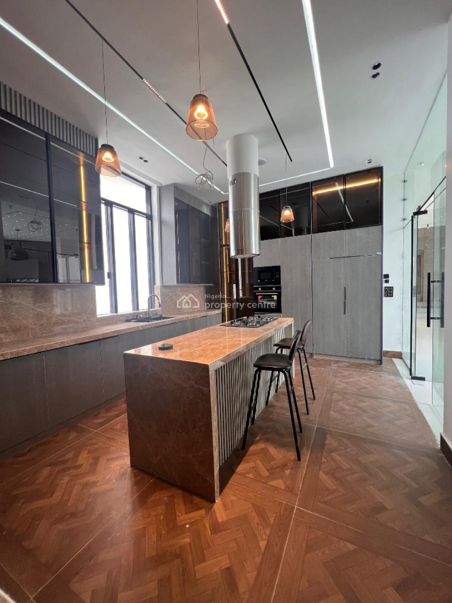 5 Bedroom Fully Detached Duplex + Bq, Rootfop, Chevron Tollgate, Lekki Phase 2, Lekki, Lagos, Detached Duplex for Sale