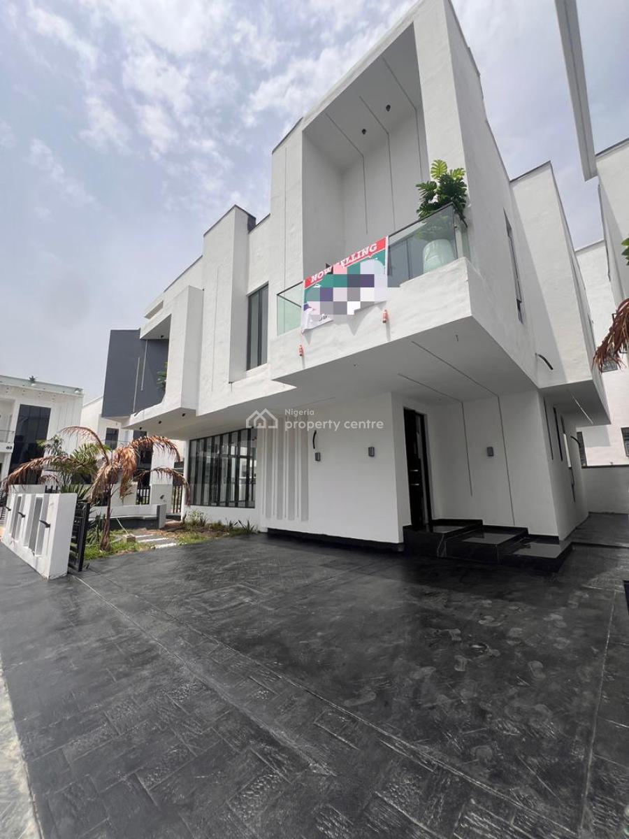 Magnificent 5 Bedroom Fully Detached Duplex with Boys Quarters, Chevron Tollgate, Lekki Phase 2, Lekki, Lagos, Detached Duplex for Sale