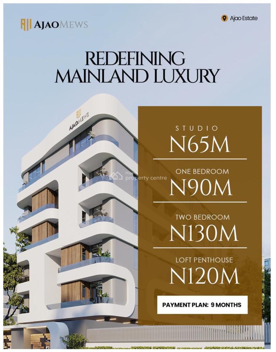 Flexible Payment Plan High Roi Off Plan Apartment Accessible to Airpot, High Shortlet Demand 5 Mins to Muritala Muhammed Int’l Airport, Ikeja Gra, Ikeja, Lagos, Block of Flats for Sale