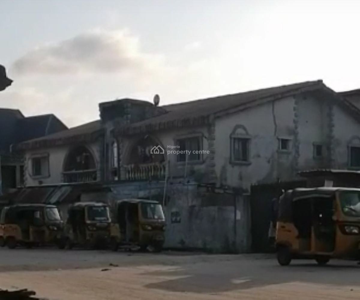Block of Flats with 4 Shops, Along Omila Onireke Road, Tedi Town Opposite Ojo Barrack., Ojo, Lagos, Flat / Apartment for Sale