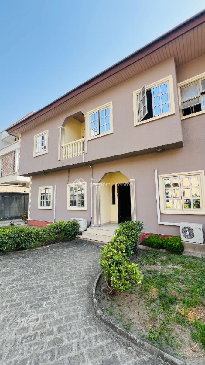 Well Built 5bedroom Semi Detached Duplex with 2bq, Lekki Phase 1, Lekki, Lagos, Semi-detached Duplex for Rent