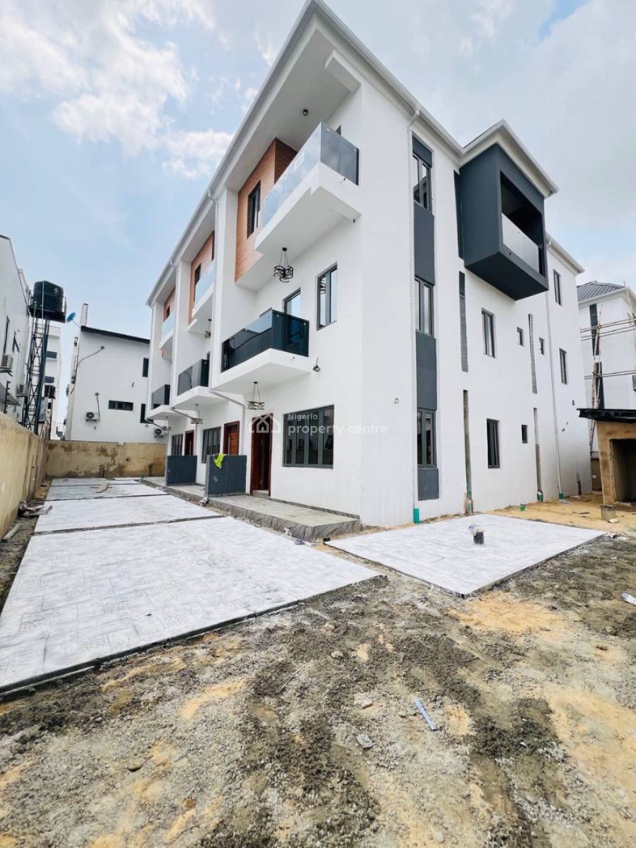 4bedroom Terrace Duplex, Spacious 4bedroom Terrace in a Great and Secure Estate, Ikate, Lekki, Lagos, Terraced Duplex for Sale