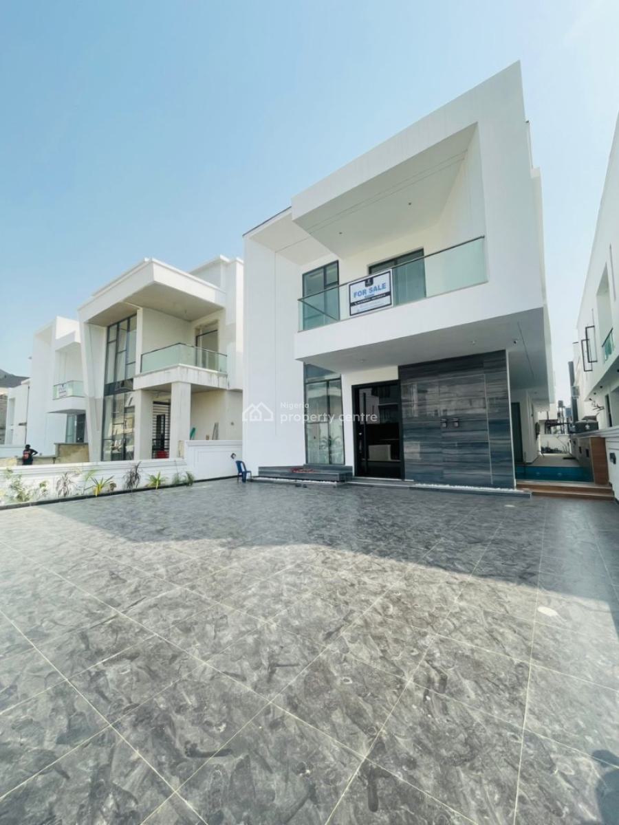 5 Bedroom Fully Detached Duplex with Bq and Pool, Megamound Estate Ikota, Ikota, Lekki, Lagos, Detached Duplex for Sale