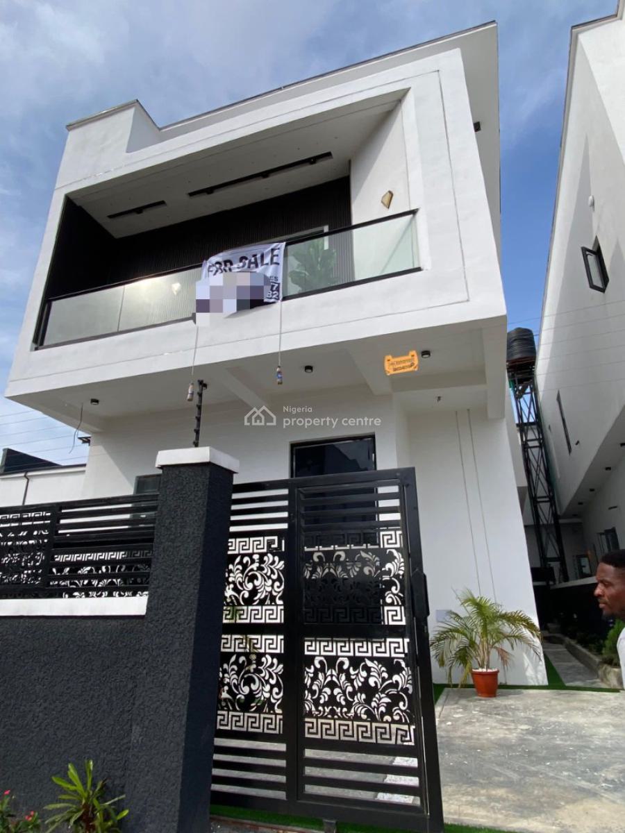 Luxuriously Finished 4 Bedroom Fully Detached Duplex with Bq, Ajah, Lagos, Detached Duplex for Sale