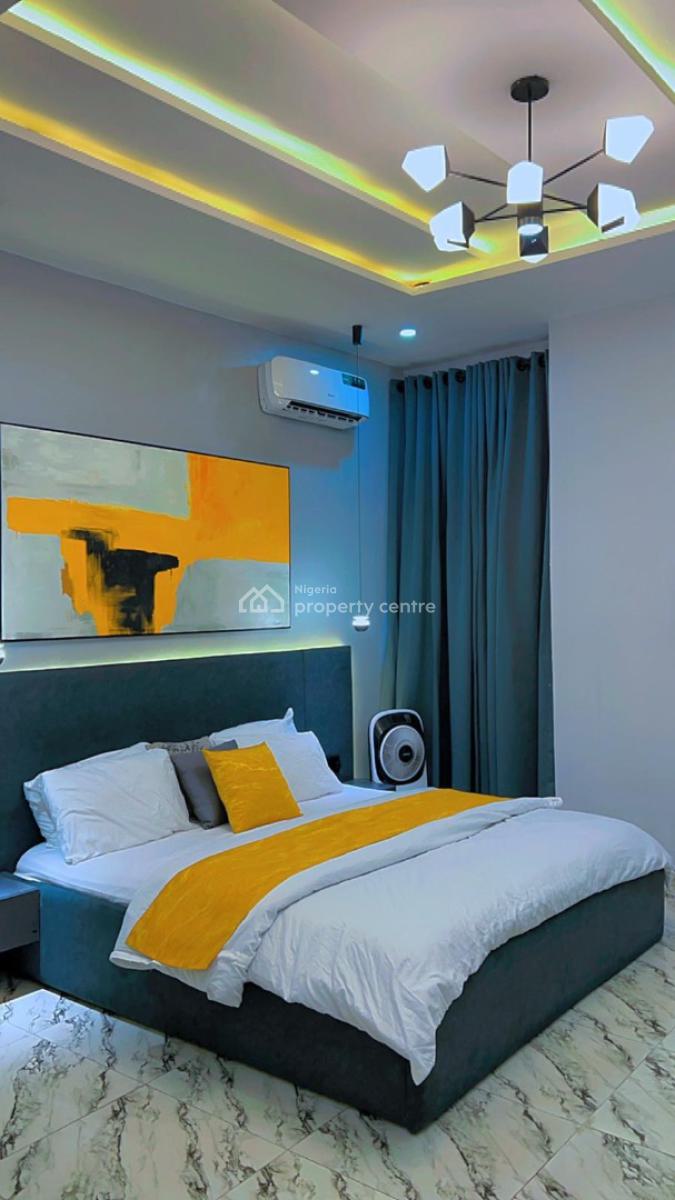 Luxury Fully Furnished 2bedroom Apartment, Miji Estate, Ilasan, Ilasan, Lekki, Lagos, Flat / Apartment for Rent