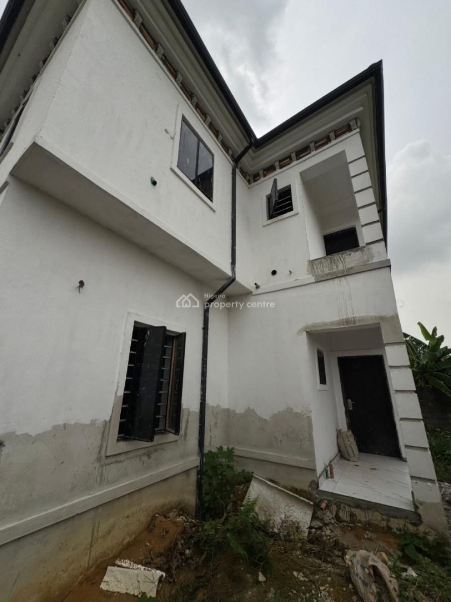 Well Located Four Bedroom Detached Duplex (95% Done), Igwuruta, Port Harcourt, Rivers, Detached Duplex for Sale