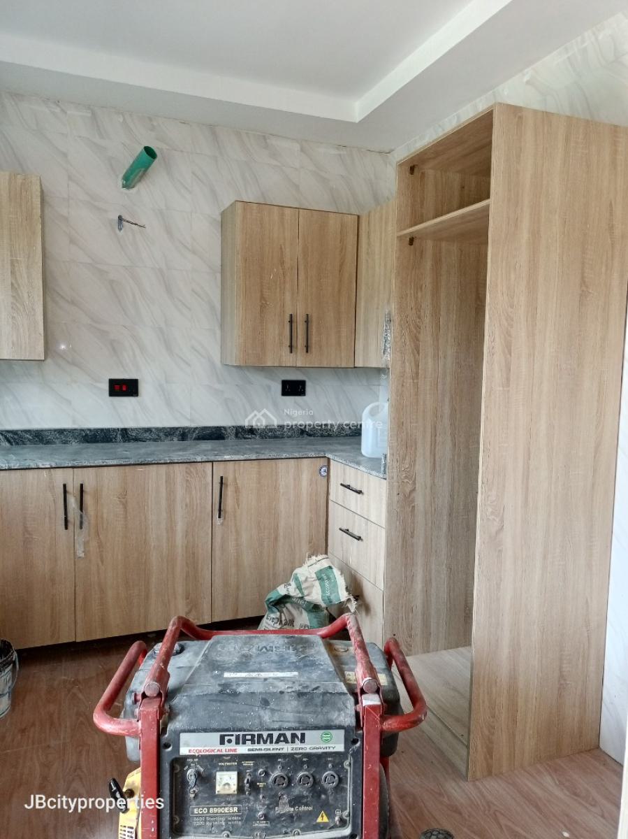 Brand New Luxury 3 Bedroom Terrace Duplex with Bq & 24hrs Power Supply, Fata Park Estate, Sangotedo, Ajah, Lagos, Terraced Duplex for Rent