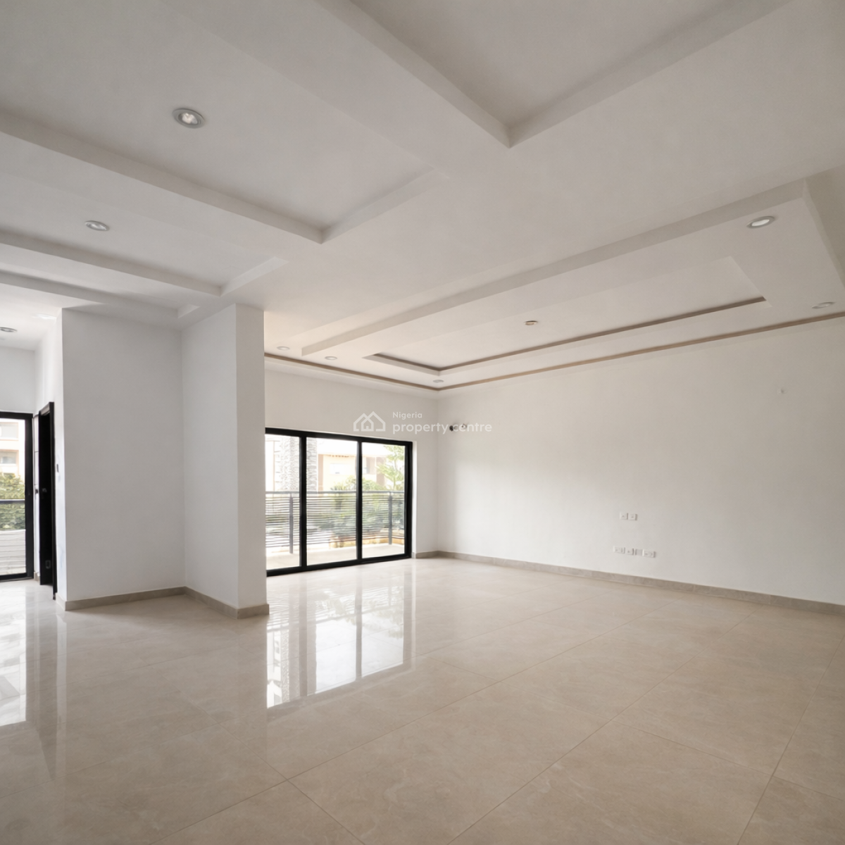 Luxury 3 Bedroom Flats with Bq & Two Living Rooms, Guzape Main, Guzape District, Abuja, Flat / Apartment for Sale