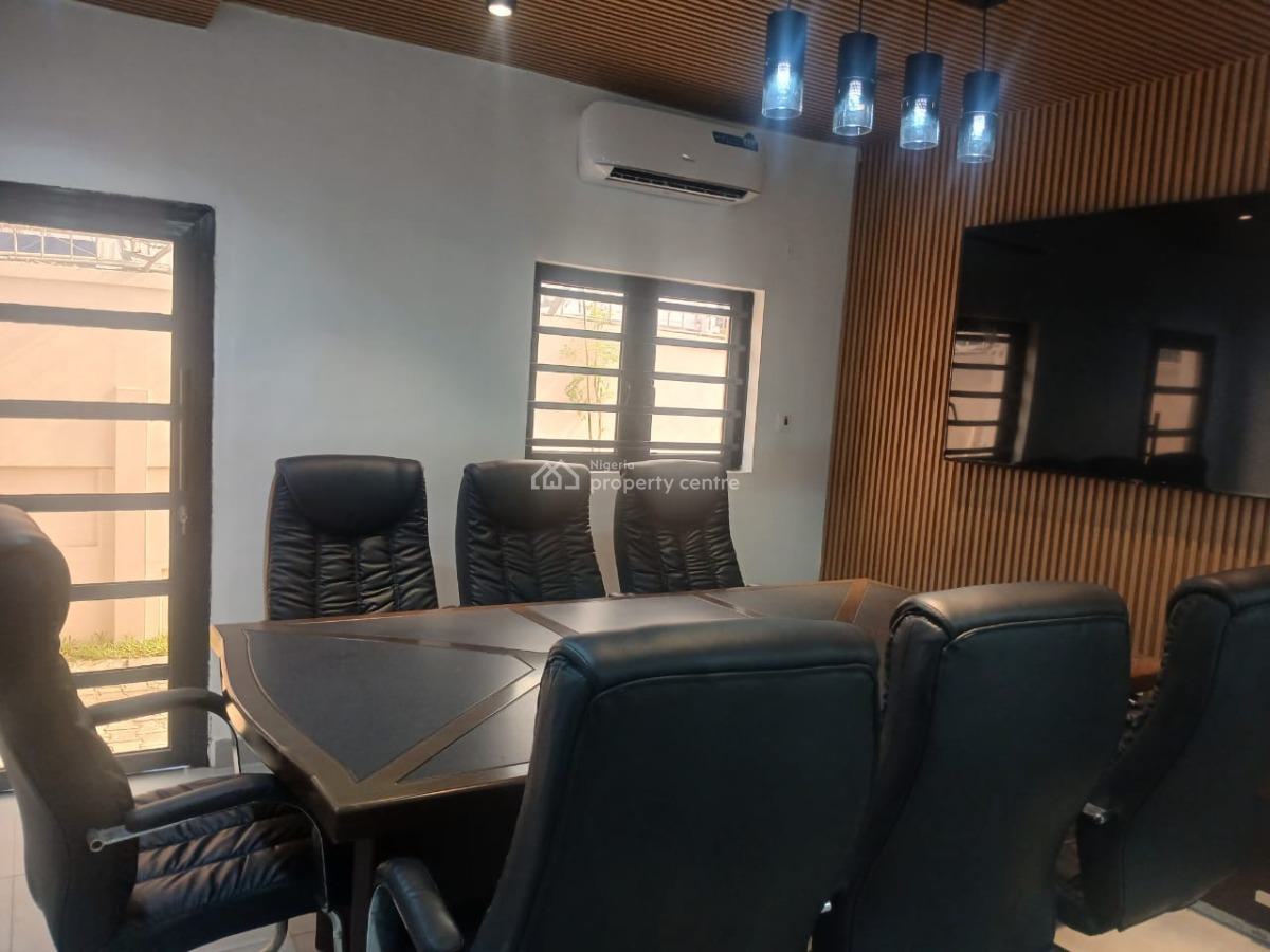 a Newly Renovated Furnished Commercial 4bedroom Duplex, Off Association Way, Dolphin Estate, Ikoyi, Lagos, Office Space for Rent