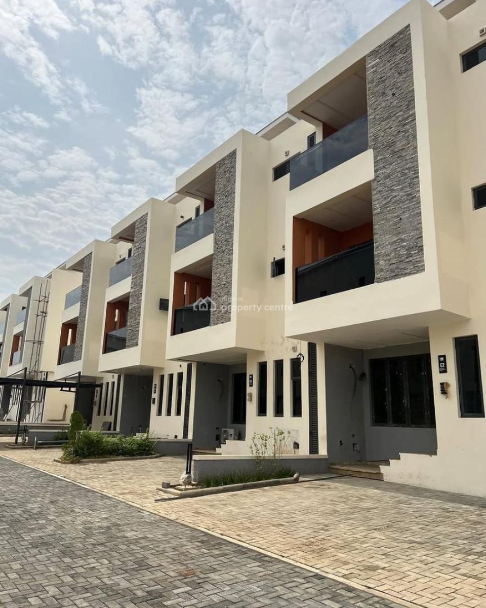 Newly Built Luxury 4-bedroom Terrace Duplex +bq, Life Camp, Abuja, Terraced Duplex for Sale