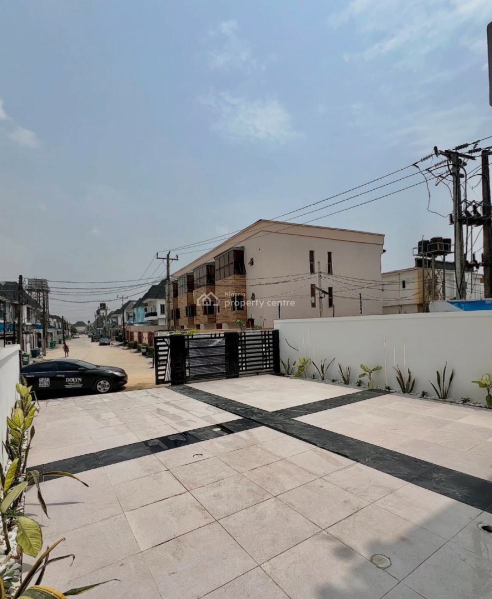 Contemporary 5 Bedroom Fully Detached with Pool Duplex with Bq, Secure Estate at Ikota Lekki, Ikota, Lekki, Lagos, Detached Duplex for Sale