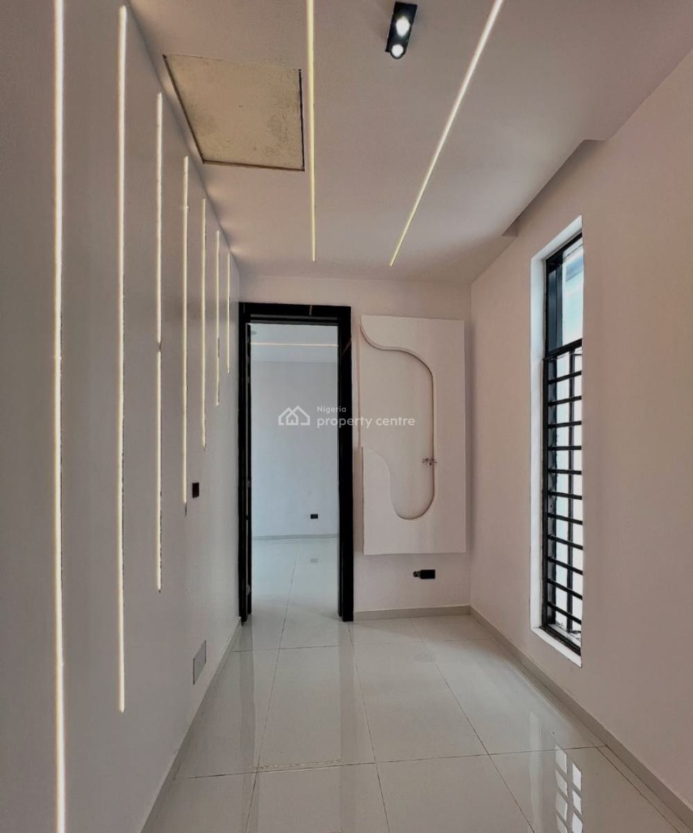 Contemporary 5 Bedroom Fully Detached with Pool Duplex with Bq, Secure Estate at Ikota Lekki, Ikota, Lekki, Lagos, Detached Duplex for Sale