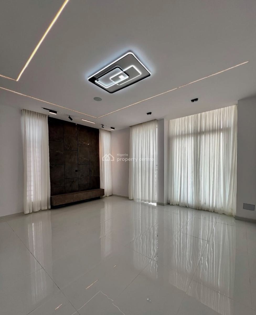 Contemporary 5 Bedroom Fully Detached with Pool Duplex with Bq, Secure Estate at Ikota Lekki, Ikota, Lekki, Lagos, Detached Duplex for Sale