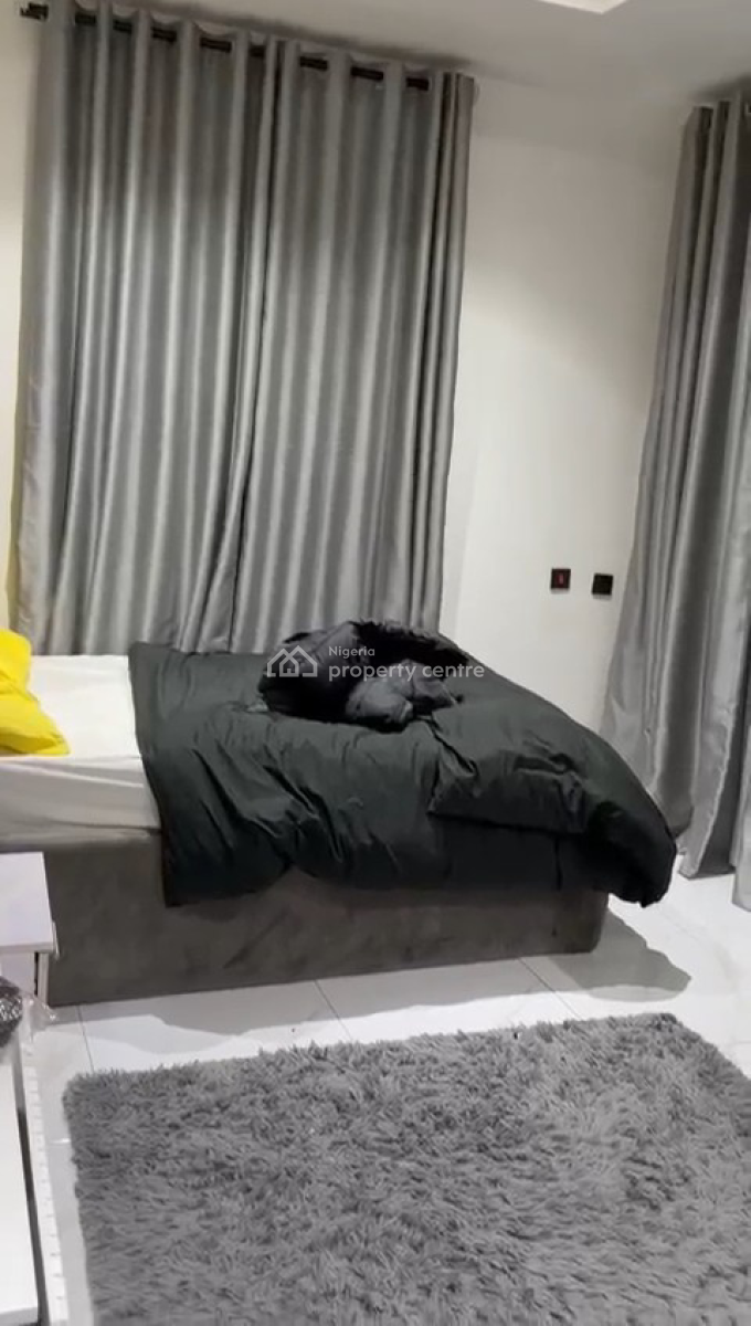 Partly Furnished 1 Bedroom in a Shared Apartment, Gated and Secured Area, Spar Road, Ikate Elegushi, Lekki, Lagos, Self Contain (single Rooms) for Rent