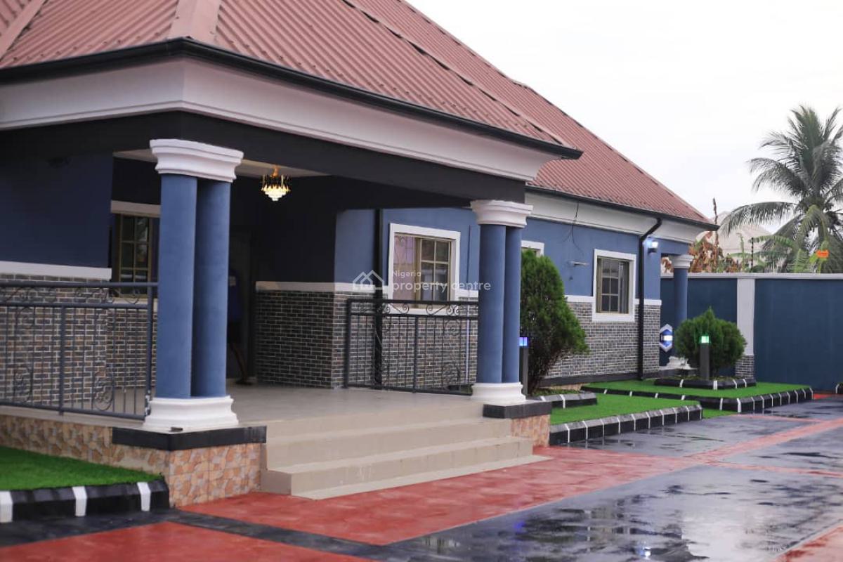 a Clean Four Bedroom Bungalow, Akpasak Estate, Uyo, Akwa Ibom, Detached Bungalow for Sale