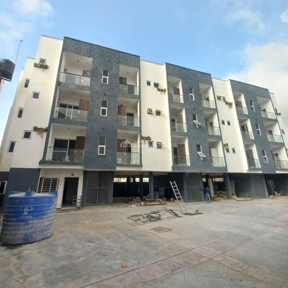 Newly Built 2 Bedroom Apartment with Ensuite Bedroom, Ikate, Lekki, Lagos, Flat / Apartment for Sale